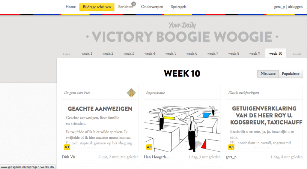 de Gids Game - Your Daily Victory Boogie Woogie Screen Shot 2013-06-12 at 4.48.34 PM